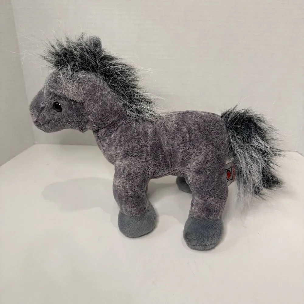 Webkinz HM098 Grey Arabian Horse Plush Ganz Stuffed Animal No Code